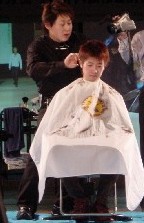 サロンヘアー1