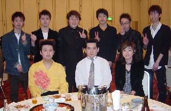 祝賀会にて全員集合