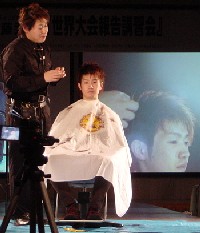 サロンヘアー2