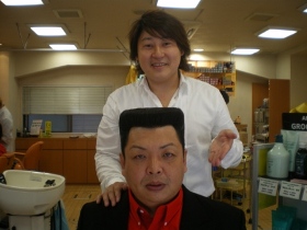 撮影中