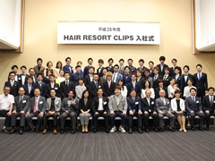 CLIPS入社式